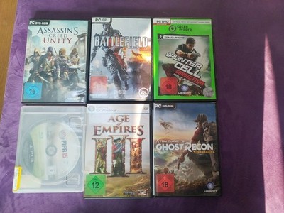 5 PC Spiele & 1 Ps3 Spiel FIFA 15