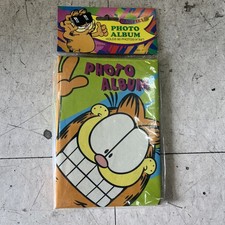 Vintage GARFIELD Photo Album PAWS UNOPENED NOS SMILE Teeth Odie
