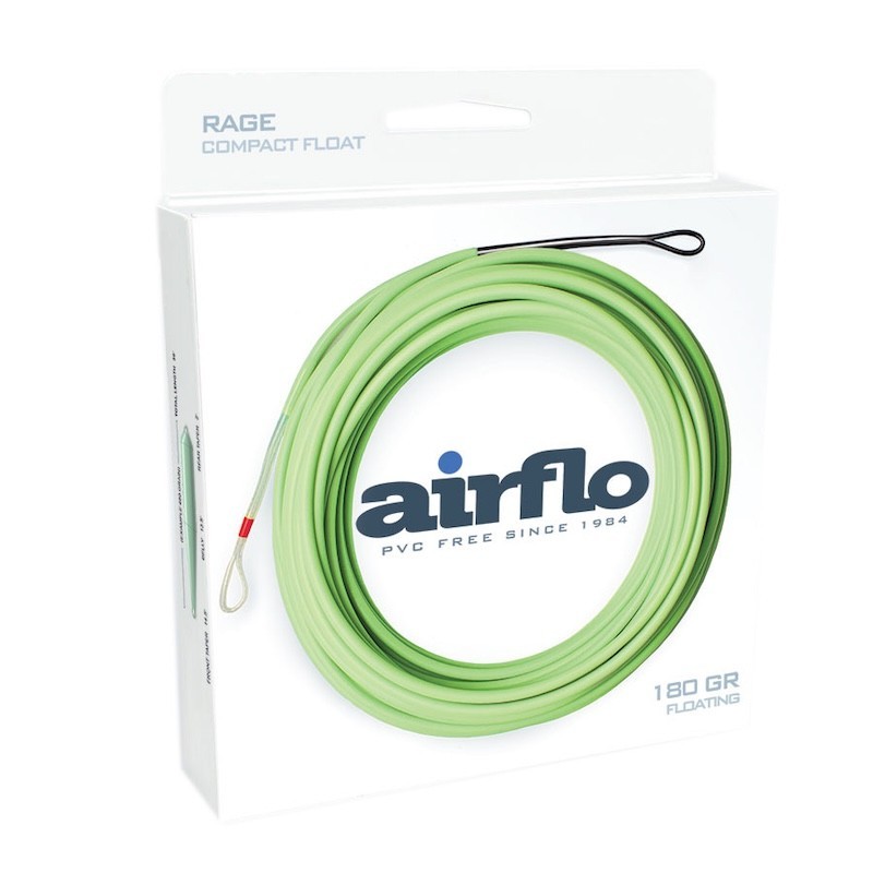 Tête flottante Airflo Rage Compact Float avec âme Power Core sans étirement