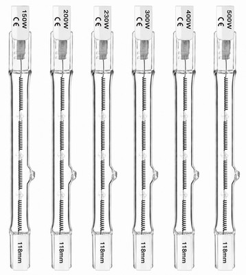 R7s Halogen Glühbirnen Röhre Fluter Lampe Linear Wolfram 1 - 8 Stück