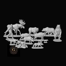 American Animals 1:87 HO Scale Old West Model Railroad Railway Layout Figures
