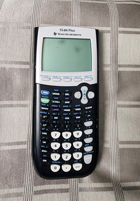 Texas Instruments Graphing Calculator TI 84 Plus TESTED and Working