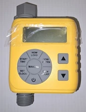 Programmable Irrigation Sprinkler Water Timer for Garden Hose Solar/Battery