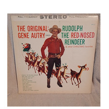 Gene Autry Rudolph the Red-Nosed Reindeer LP Vinyl Grand Prix KX-11 Stereo