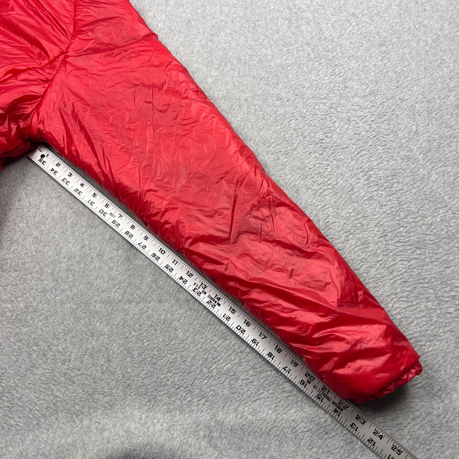 Enlightened Equipment Torrid Apex Jacket Womens XL Red Hooded Puffer Full Zip MN image 9