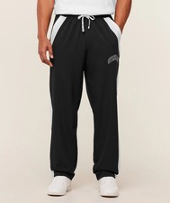 S 4-6 -GS Black GYMSHARK Collegiate Tech Pants 17233