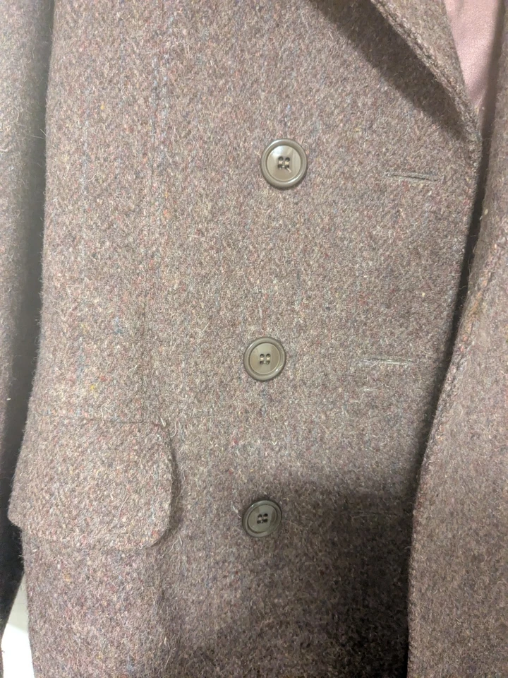 Larry Levine Vintage Wool Coat - Image 2 of 4