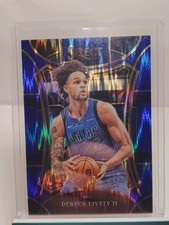 2023-24 Panini Select - Mezzanine Level-Blue Flash Prizm /99-RC Dereck Lively