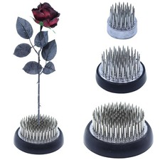 Stainless Floral Frogs Kenzan, Round Metal Flower Frog Vase Arranger Pin Hold...