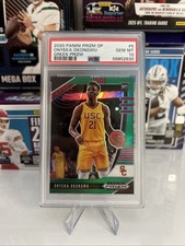 (PSA GEM MINT 10 )Panini Prizm Draft Picks - Onyeka Okongwu #5 Green Prizm (RC)