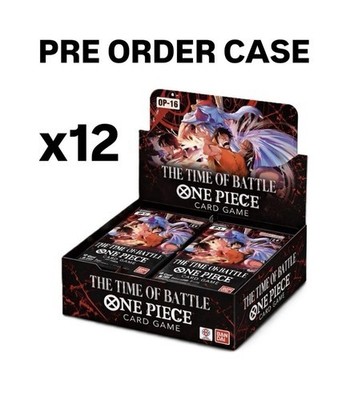 ONE PIECE OP16 SEALED CASE 12 BOOSTER BOX ENGLISH - PREORDER ENG 12 JUNE 2026 | eBay ONE PIECE OP16 SEALED CASE 12 BOOSTER BOX ENGLISH - PREORDER ENG 12 JUNE 2026 | eBay