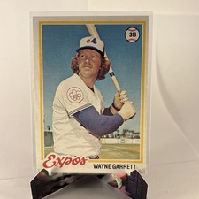 1978 Topps #679 Wayne Garrett Montreal Expos