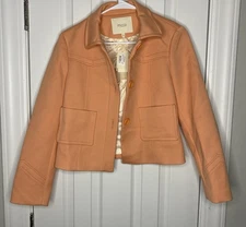 Maje Women’s Dress 3 Button Blazer Mandarine Size 40 / 8 *read*