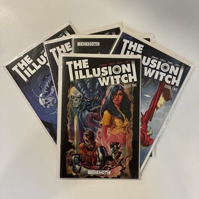 Illusion Witch #1-5 Run 1 2 3 4 5 Set Lot Behemoth Romera Errica Gomes Lentz