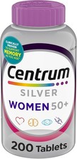 Centrum Silver Multivitamin For Men 50 Plus 200 Count Multimineral Supplement