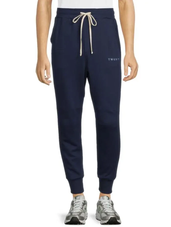 Twenty Montreal Men's Drawstring Joggers, Size XL, Color Navy