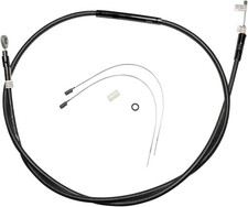 Magnum HE Braided Clutch Cable Black Pearl 68.6875in Breakout CVO 13-17