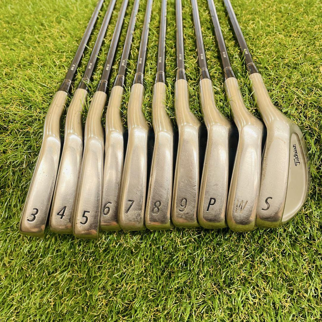 Titleist DCI Tour Blade Iron Set for Men - 10 Clubs, Great Titleist DCI Tour Blade Iron Set for Men - 10 Clubs, Great