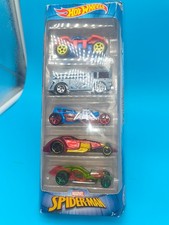 Hot Wheels 2017 Marvel Spider-Man 5-Pack