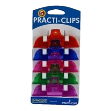 Practi-Clips – Multi-Purpose Clips for Every Need (Set of 5)