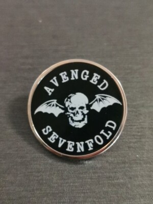 AVENGED SEVENFOLD So Far Away Hail To The King Dear God pin Badge  New