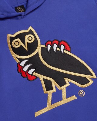 OVO October’s Very Own フクロウロゴ パーカー XL NEW Octobers Very Own Drake OVO OG Gold Owl Hoodie Black