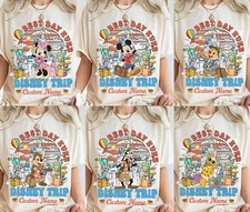 Custom Mickey Friends Best Day Ever Disney Trip Unisex Adult Kid Tee 660654