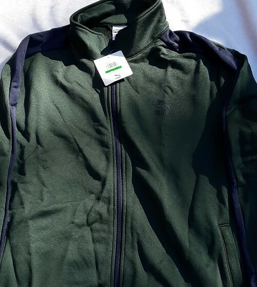 puma archive logo windbreaker