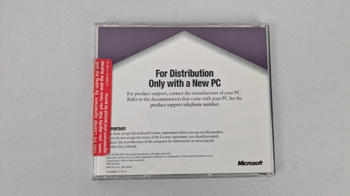 Logiciel PC Microsoft Encarta 96 Encyclopedia vintage année 2000 pour Win 95 - Photo 2/8