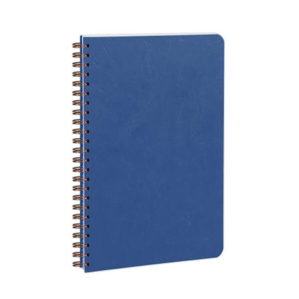 Clairefontaine Wirebound Basics Ruled Notebook in Blue