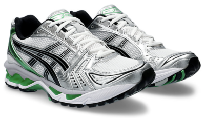Asics Gel-Kayano 14 White Malachite Green Mens Size 8.5 1201A019 