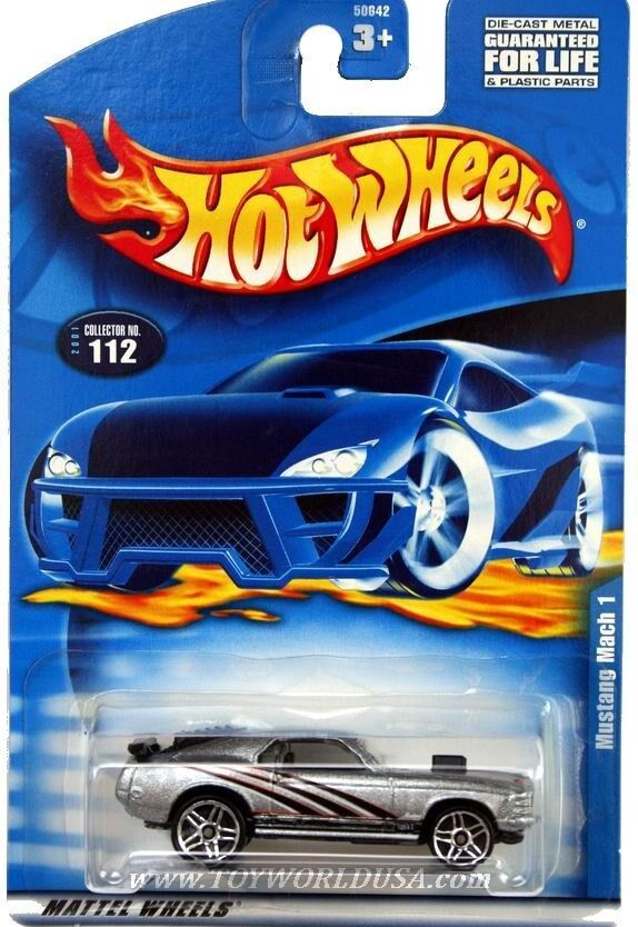 2001 Hot Wheels #112 Mustang Mach 1 pr5