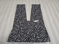 CHICO'S NEW Brigitte So Slimming Monochromatic Animal Pull-On Ankle Pant SZ 1R