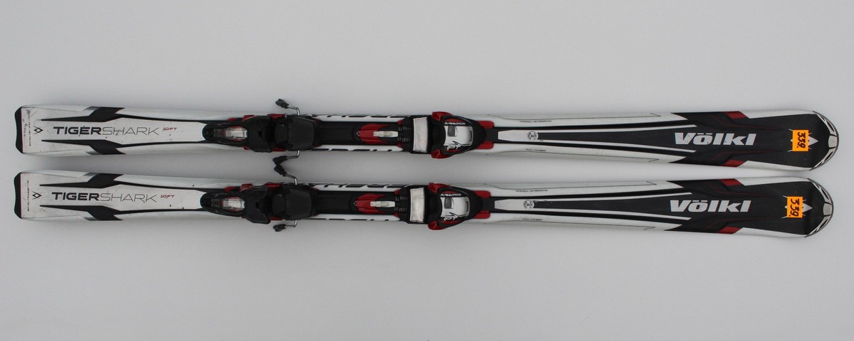 VOLKL TIGERSHARK 10 FT 161 CM SKIS SKI + MARKER SPEEDRIDE