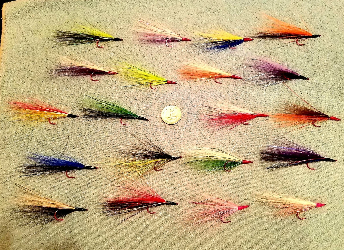 Walleye & White Bass Fishing Flies (10)