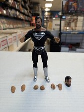 Black Suit Superman Justice League Dynamic Action Beast Kingdom Incomplete