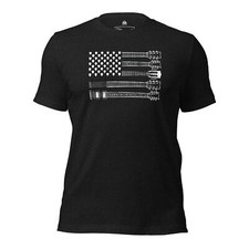 Strings of Freedom Graphic T-Shirt - Premium Hats and Shirts For Men And Women