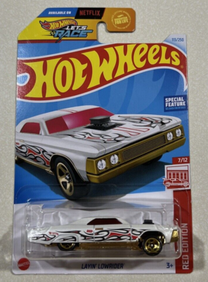 Hot Wheels Lowrider magazine ローライダー HTF Lowrider Magazine Swap Outs 1965 Impala Purple Dragon BEST