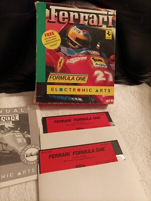 Ferrari Formel 1 - Electronic Arts - IBM PC 5,25'' Vintage Spiel