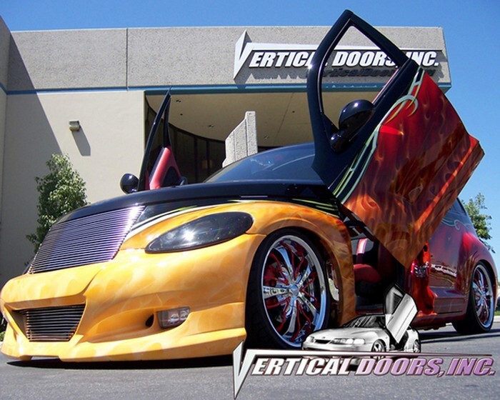 BRAND NEW VERTICAL DOORS INC LAMBO DOOR KIT FOR CHRYSLER PT