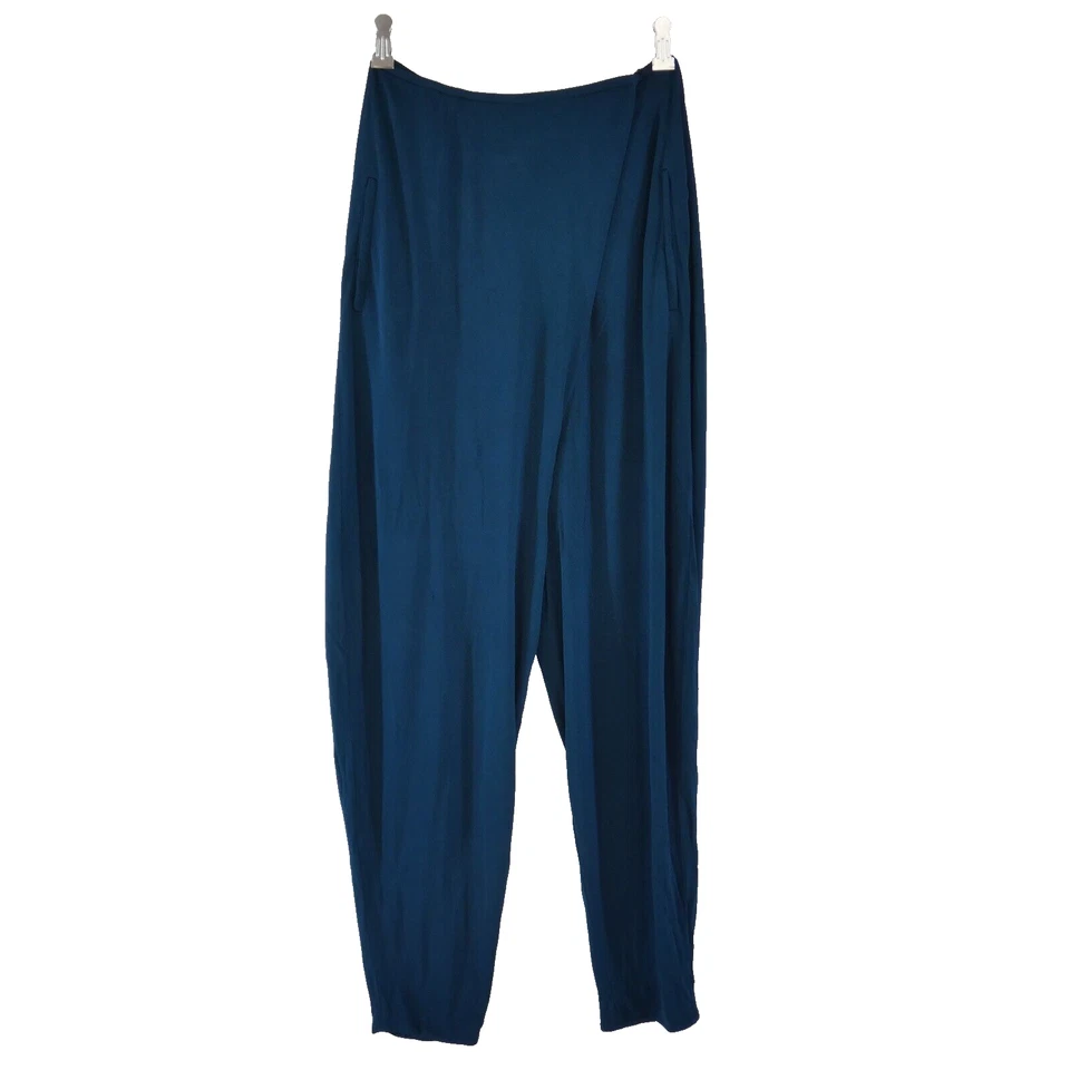 Vionnet Harem Trousers Pants Lagenlook Faux Pockets Made In Italy Size EUR 40