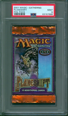 Planeshift Booster Pack English Graded PSA 9 MTG Magic #63167688