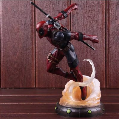 Deadpool Marvel Cinematic Universe MCU Model Statue Action Figure Toy