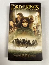 Lord Of The Rings: The Fellowship Of The Ring VHS, 2001 