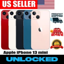 New in Sealed Box Apple iPhone 13 MINI A2481 128/256GB USA Unlocked Smartphone