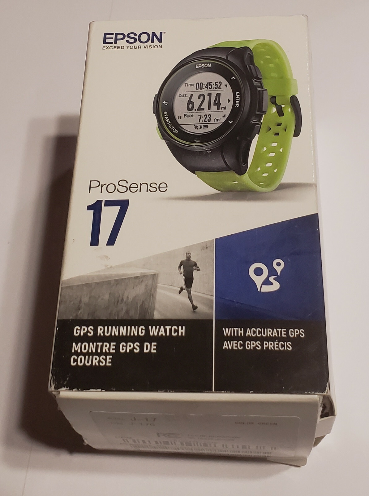 epson gps running watch