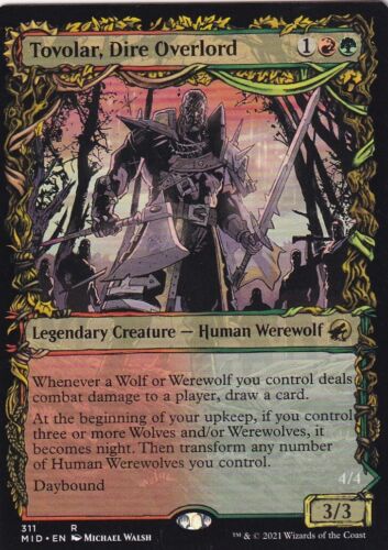 Tovolar, Dire Overlord (Showcase) - Innistrad: Midnight Hunt (MID) 311 R
