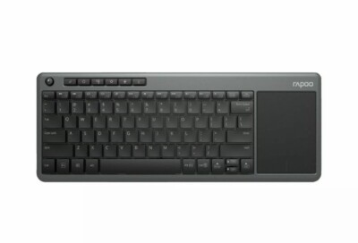 RAPOO K2600 Multimedia Wireless 24 GHz Tastatur, Keyboard Touchpad DEU Layout