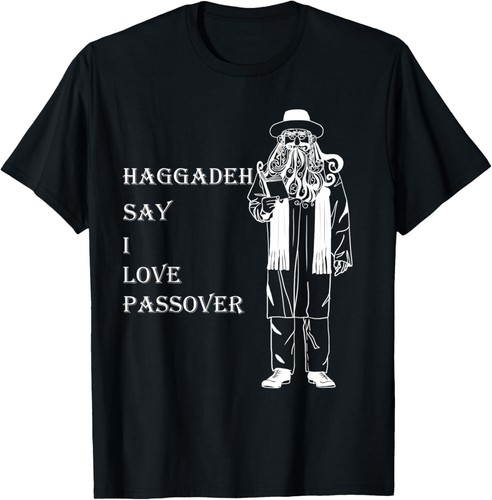 Funny Haggadeh Say I Love Passover Tshirt - Picture 6 of 8