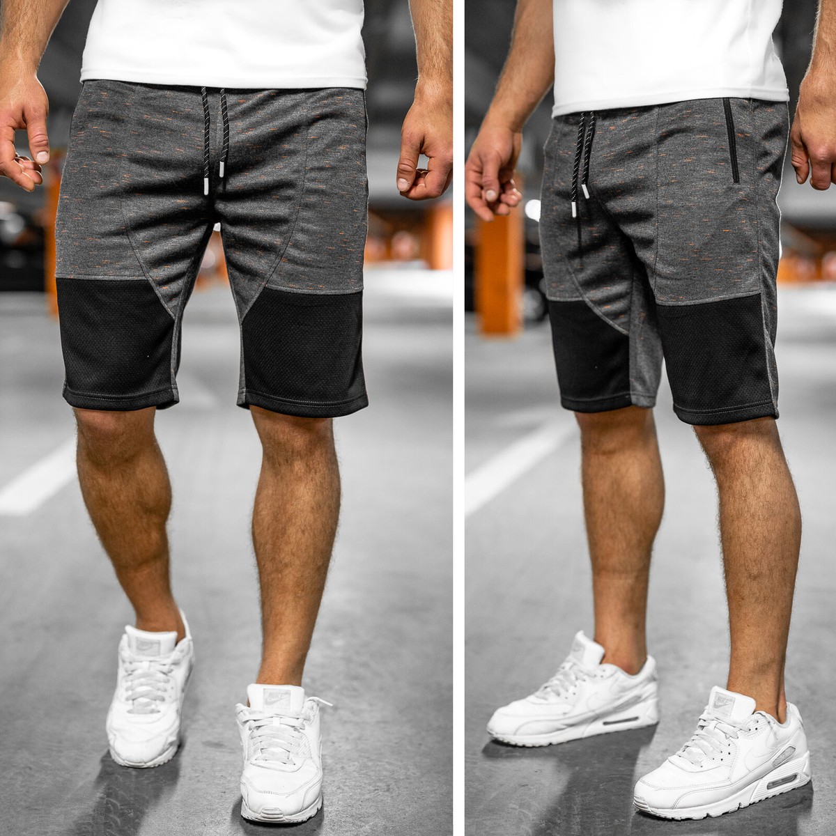 Shorts Corti Per Corsa Calcio Basket Pantaloncini Sportivi Uomo